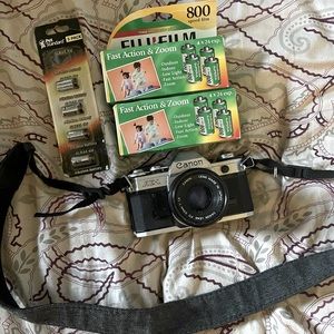 Canon AE1 film camera